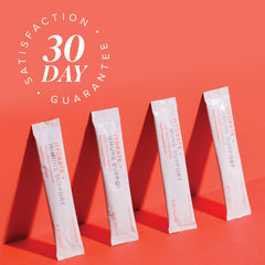 Single-serve Hydrate stick pack ready for on-the-go use