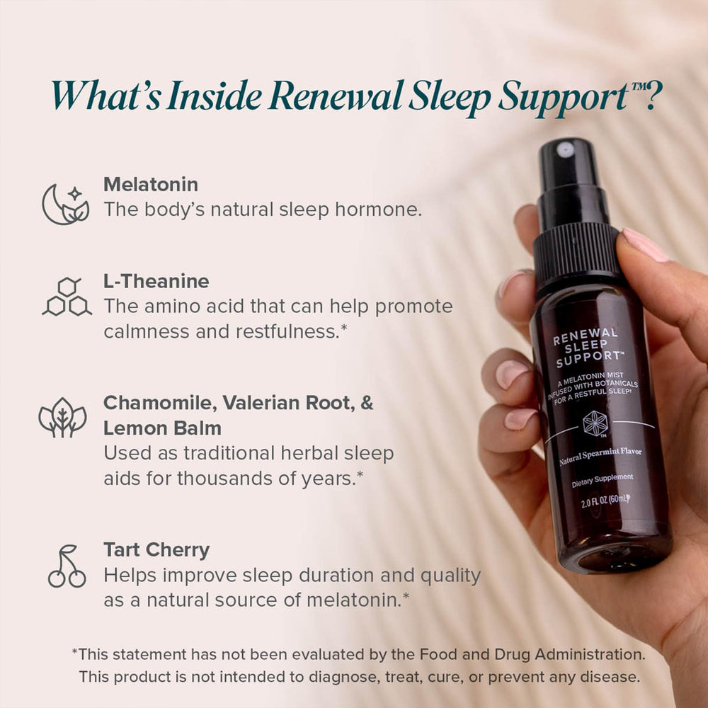 Valerian root used in Renewal Sleep Support