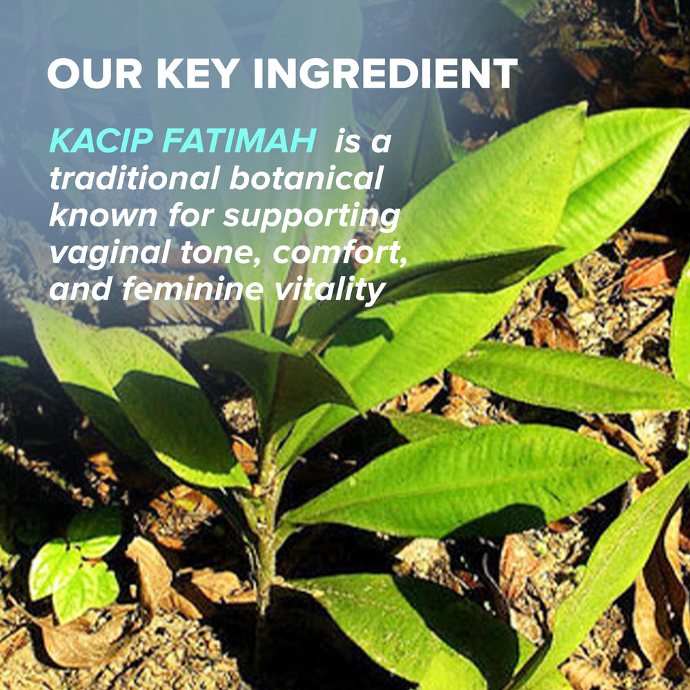 IsoSensuals TIGHT maca kacip fatimah herbs showcase traditional ingredients.