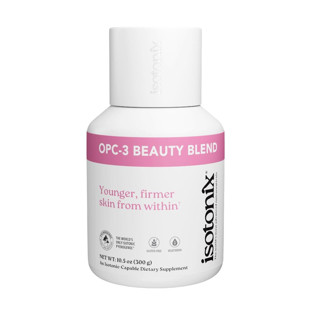 Front view of Isotonix OPC-3 Beauty Blend bottle