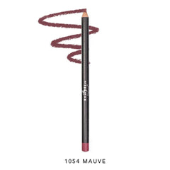 Packaging close-up of Italia-Deluxe Lip Liner 1054 Mauve shows long-lasting formula.