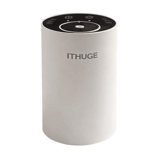 ITHUGE Waterless Diffuser E200W front view with mist