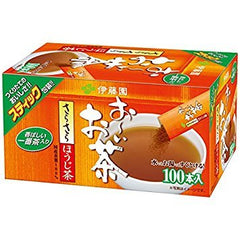 Itoen Oi Ocha Japanese Green Tea Hojicha Powder (Roasted Tea) – 100pcs