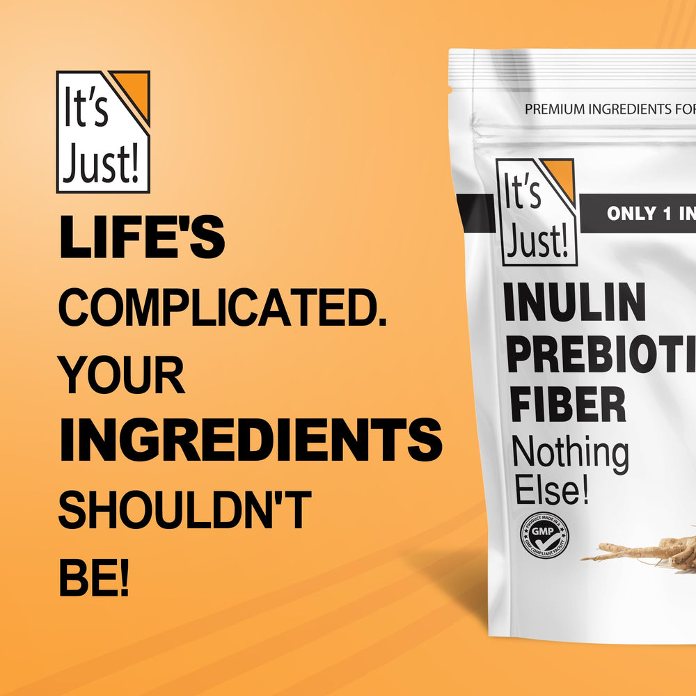 It's Just! 4 lb pack supports flexible, long-lasting pantry use.