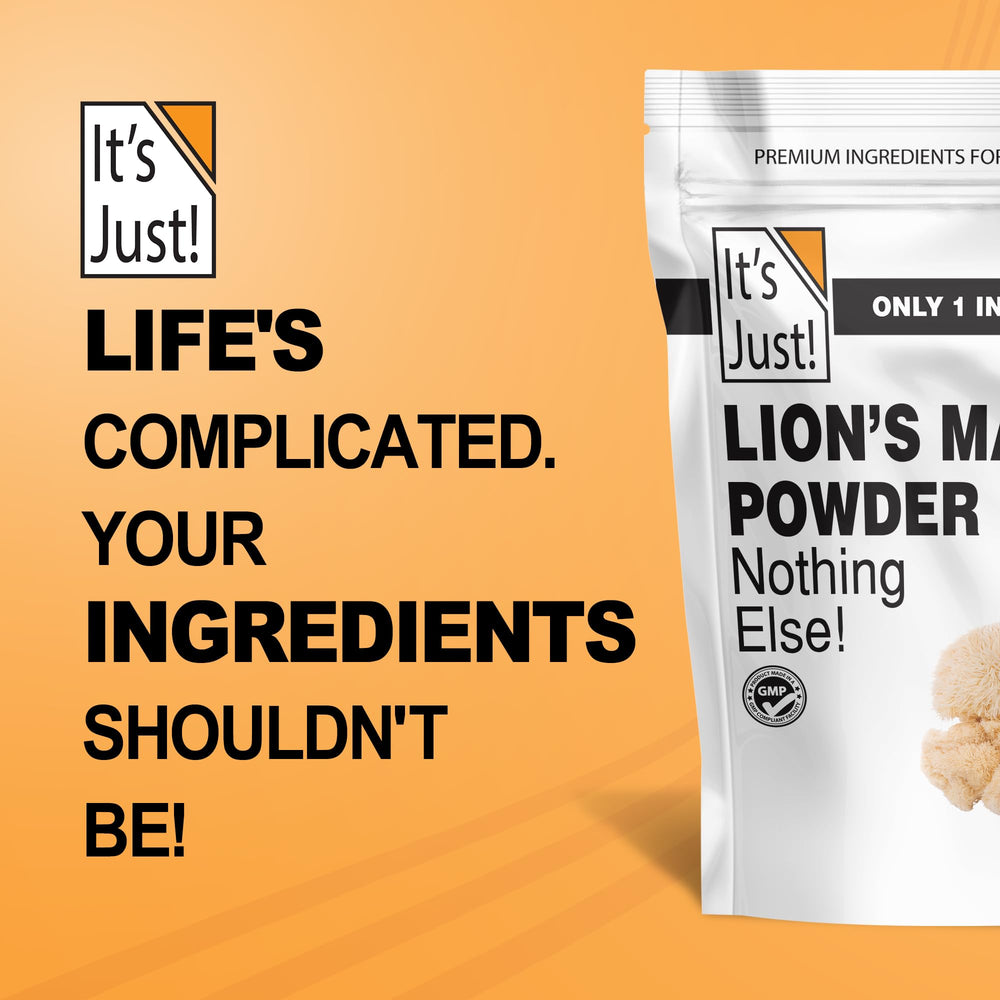 Lion's mane powder in coffee