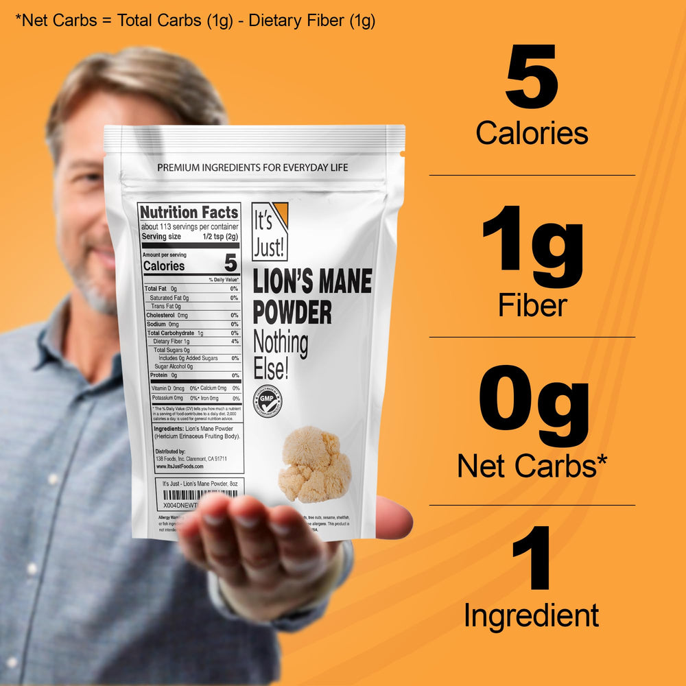 Ingredients and GMP note on label