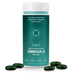 Iwi Omega-3 bottle front packshot