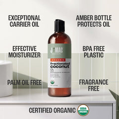 Hair treatment usage with coconut oil as leave-in conditioner