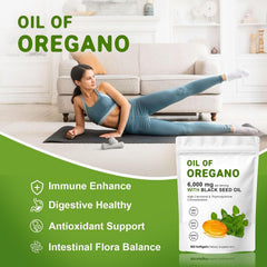 Fresh oregano plants representing organic origin