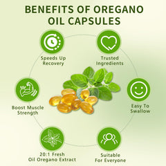 Organic oregano oil 6000 mg per serving image