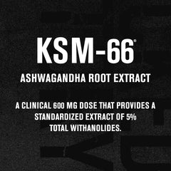 Astragin and KSM-66 Ashwagandha ingredients