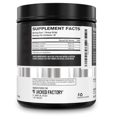 Serving scoop of Jacked Factory BCAA Powder Fermented Fruit Punch