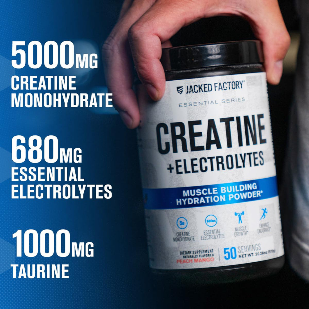Highlight: 5g creatine monohydrate per serving