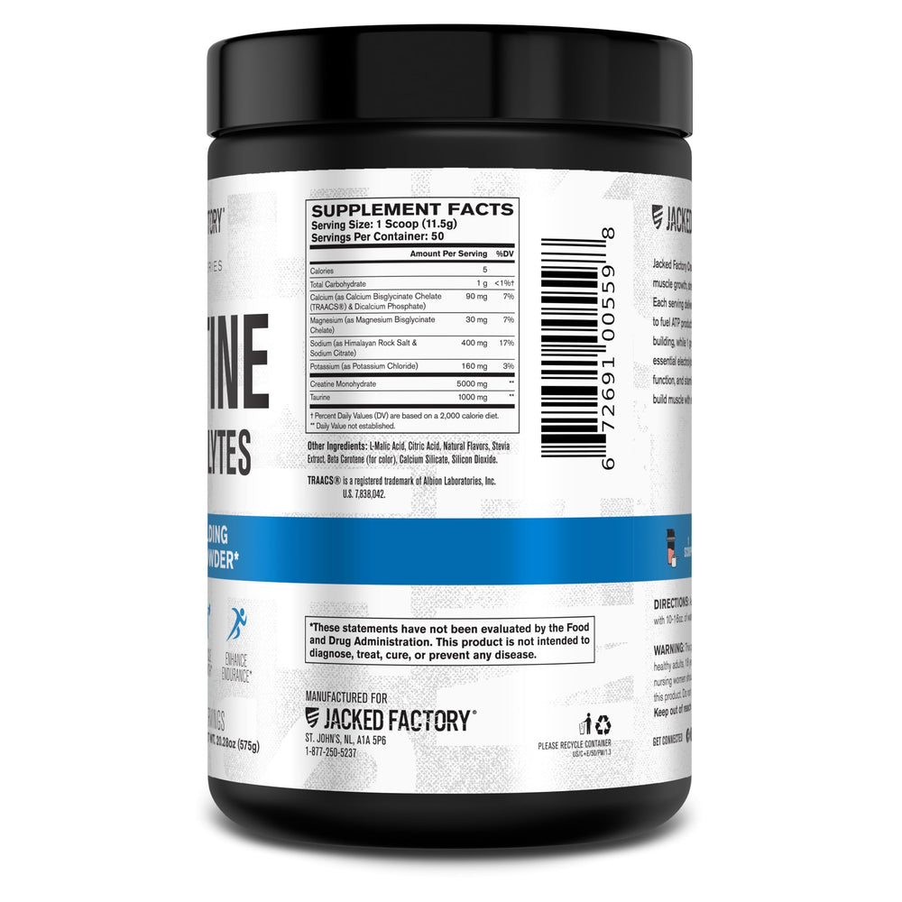 Nutrition facts and serving size on label