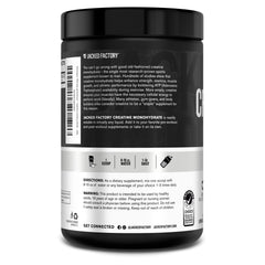 Container showing 85 servings per tub