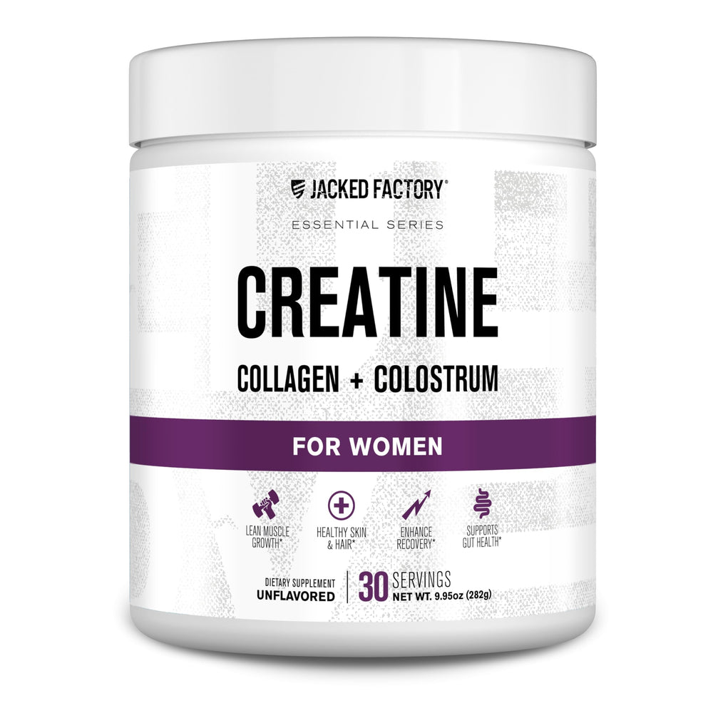 Hero image of Jacked Factory Creatine for Women, unflavored, 30 servings