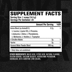 Jacked Factory EAA Surge Pineapple flavor label