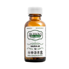 Jackson's #12 Cell Salt Silica 6X front view bottle