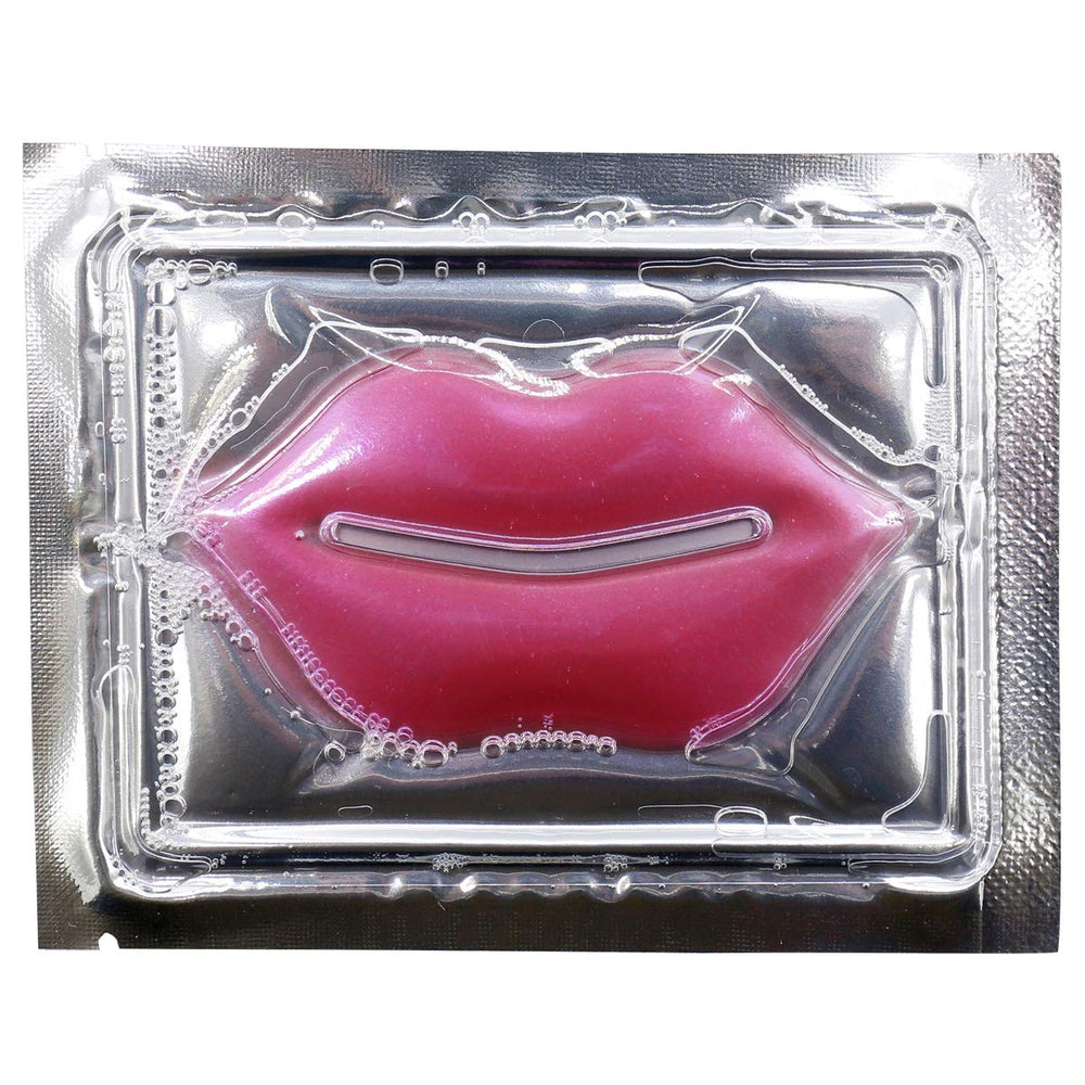 Jakuva close-up of lip mask texture showing smooth hydrogel material.
