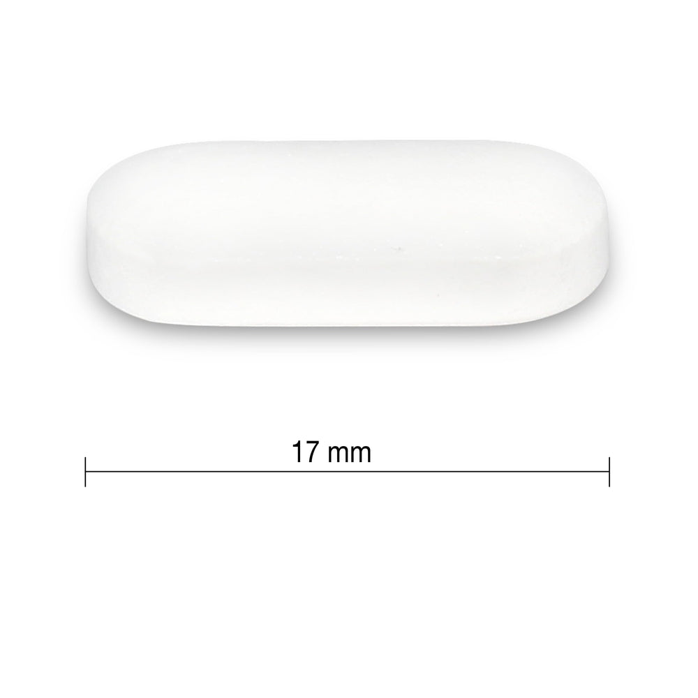 Serving directions and supplement facts on the package