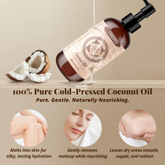 Coconut oil ingredients and purity details