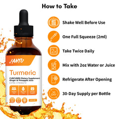Product packaging and label of Jantu Turmeric Drops