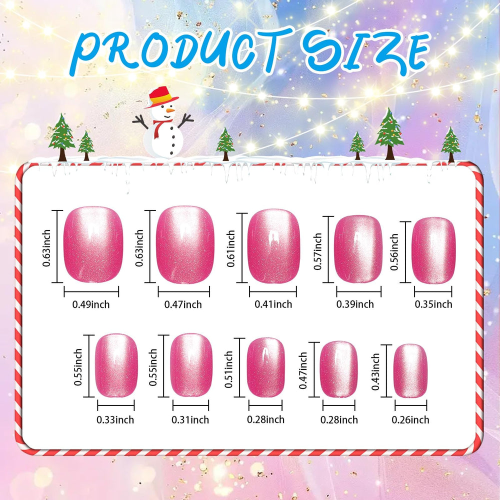 JANYUN four-color theme nails for versatile daily and party wear