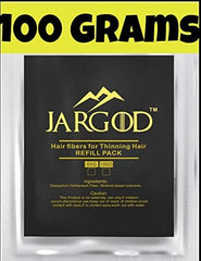 JARGOD hair fibers application on thinning areas helps create a fuller look.