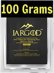 JARGOD hair fibers blending with natural color enhances overall hairstyle.