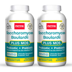 Jarrow Formulas Saccharomyces Boulardii + MOS bottle with label