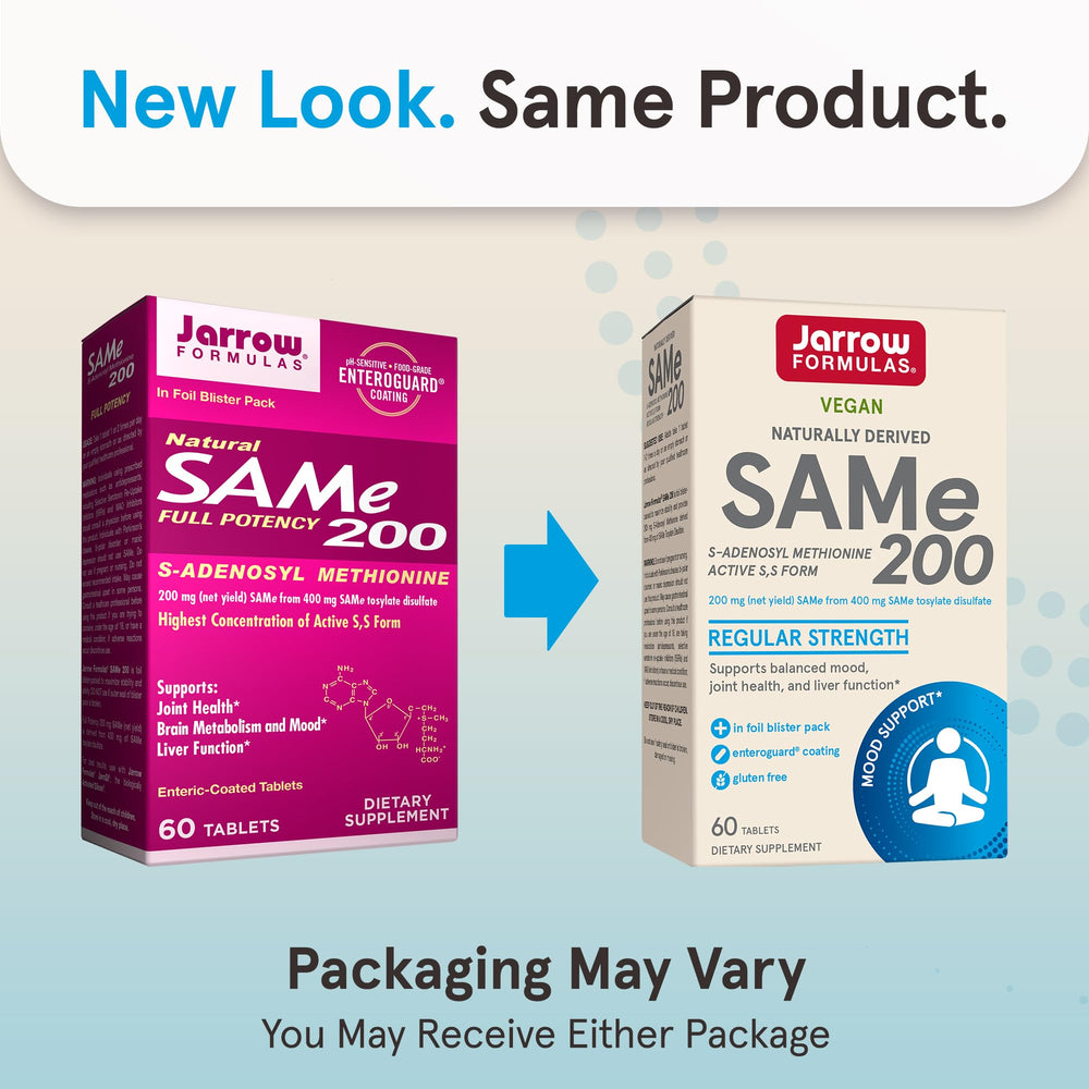 Enteric-coated SAMe tablets