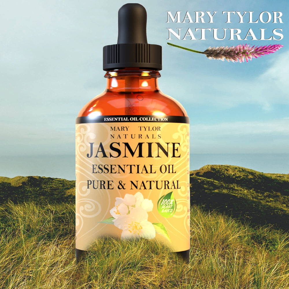 Jasmine Essential Oil being used for aromatherapy