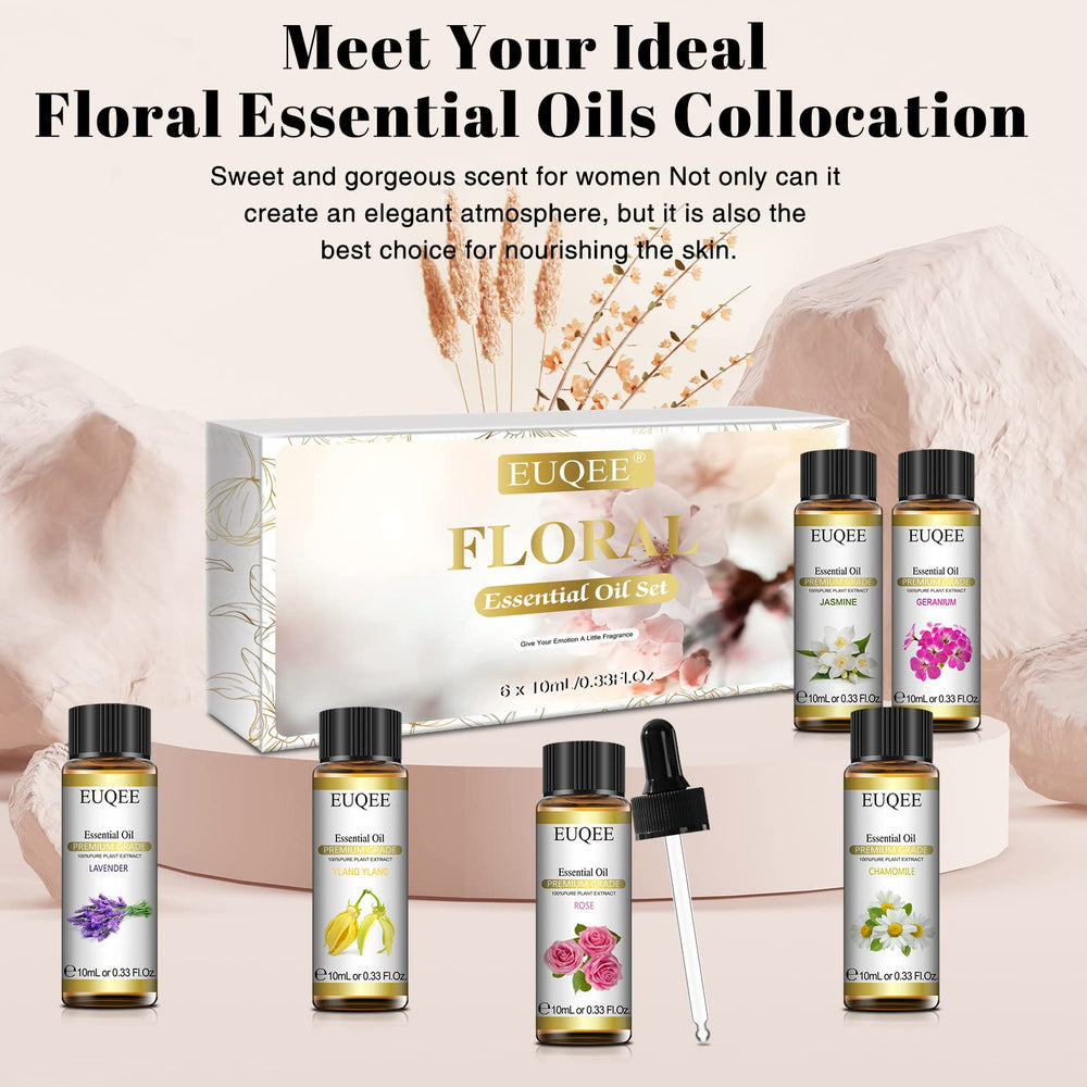 Jasmine essential oil 10ml bottle by EUQEE