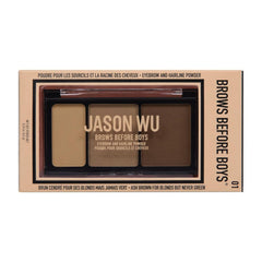 Jason Wu Brows Before Boys Eddie application closeup shows precise, lasting performance.
