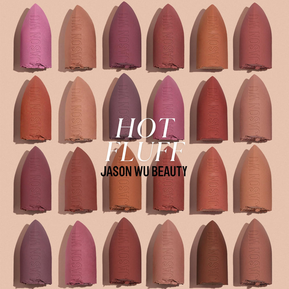 Jason Wu Hot Fluff Apple Pie 3-in-1 versatility for lips, cheeks, eyes.