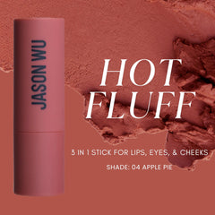 Jason Wu Hot Fluff Apple Pie blush swatch adds subtle color with a skin-like feel.