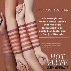 Jason Wu Hot Fluff en los labios, tono mate ligero se extiende sin esfuerzo