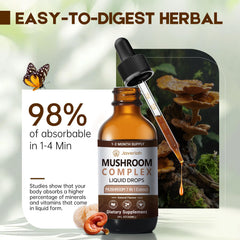 Shiitake mushroom extract tincture