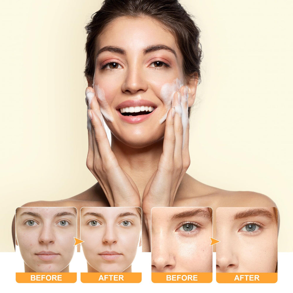 Jaysuing Turmeric Face Wash packaging highlights natural, clean beauty.