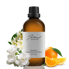 JCLOUD Jasmine essential oil bottle pour for calming diffuser rituals.