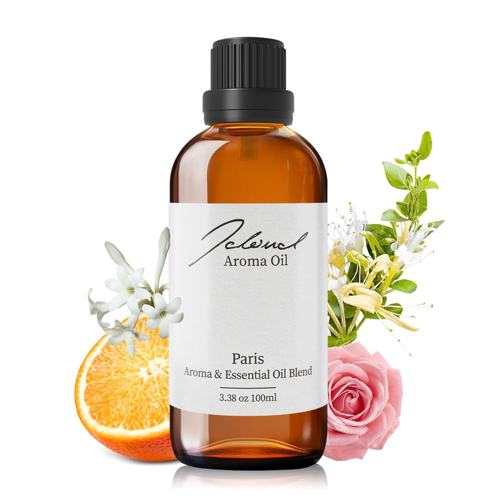 JCLOUD Paris essential oil for diffuser with rose, jasmine and honeysuckle