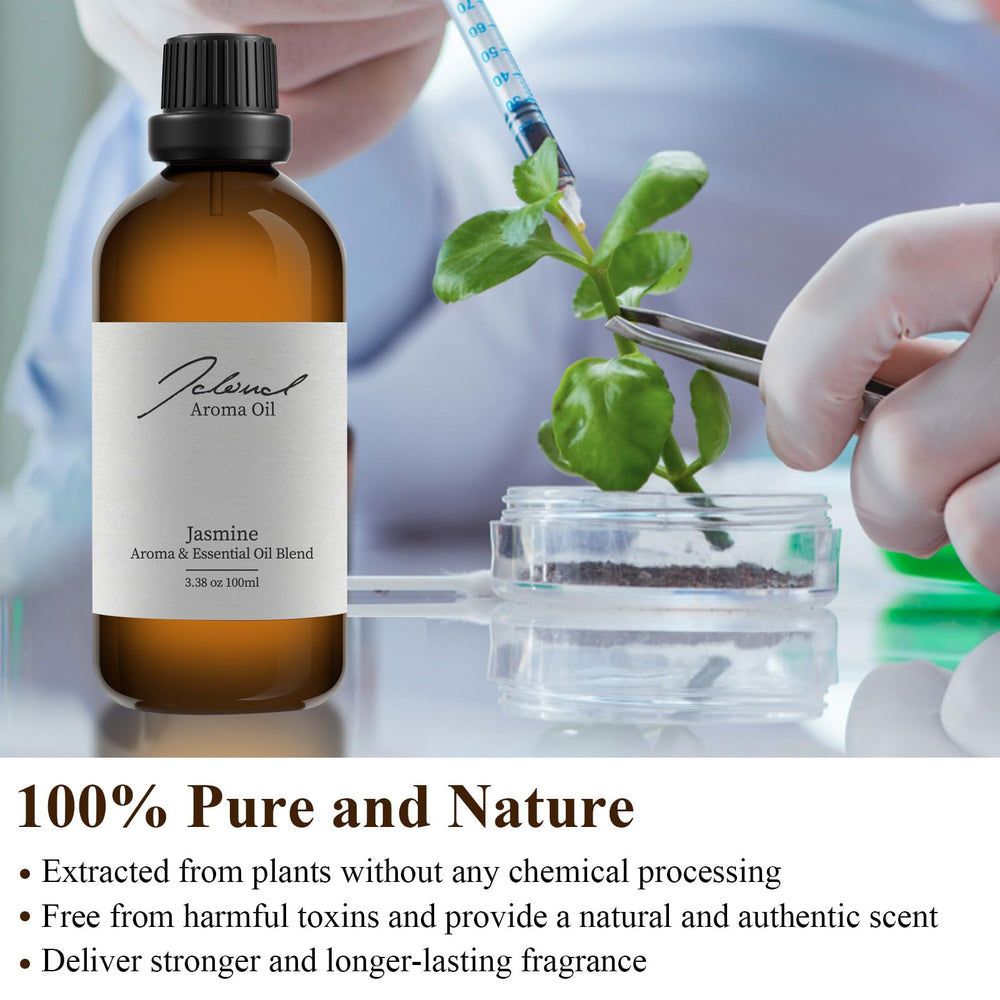 JCLOUD pet-friendly diffusion oil bottle on shelf.