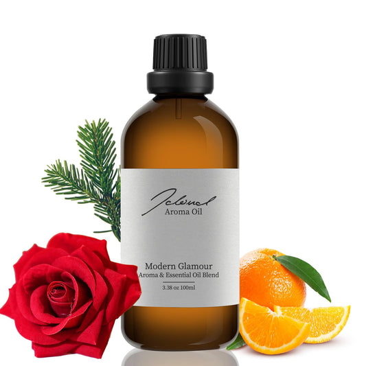 JCLOUD Modern Glamour essential oil bottle with 100mL label