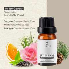 JCLOUD Modern Glamour white tea rose highlights delicate elegance