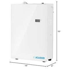 Side view of JCLOUD Smart Scent Air Machine Pro in white