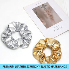 Jeffan sparkle scrunchie set demonstrating secure hold during practice