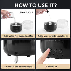 BPA-free materials used in diffuser