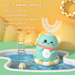 360-degree cleaning action for full mouth coverage