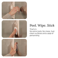 Jiffys Restickable Cleaning Pads cleaning glass surfaces in kitchen