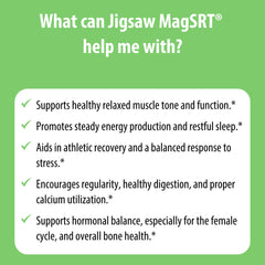 Benefits of MagSRT: relaxed muscles and energy